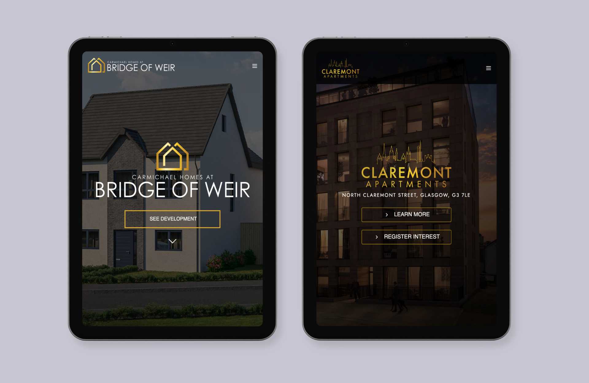 E-commerce website design