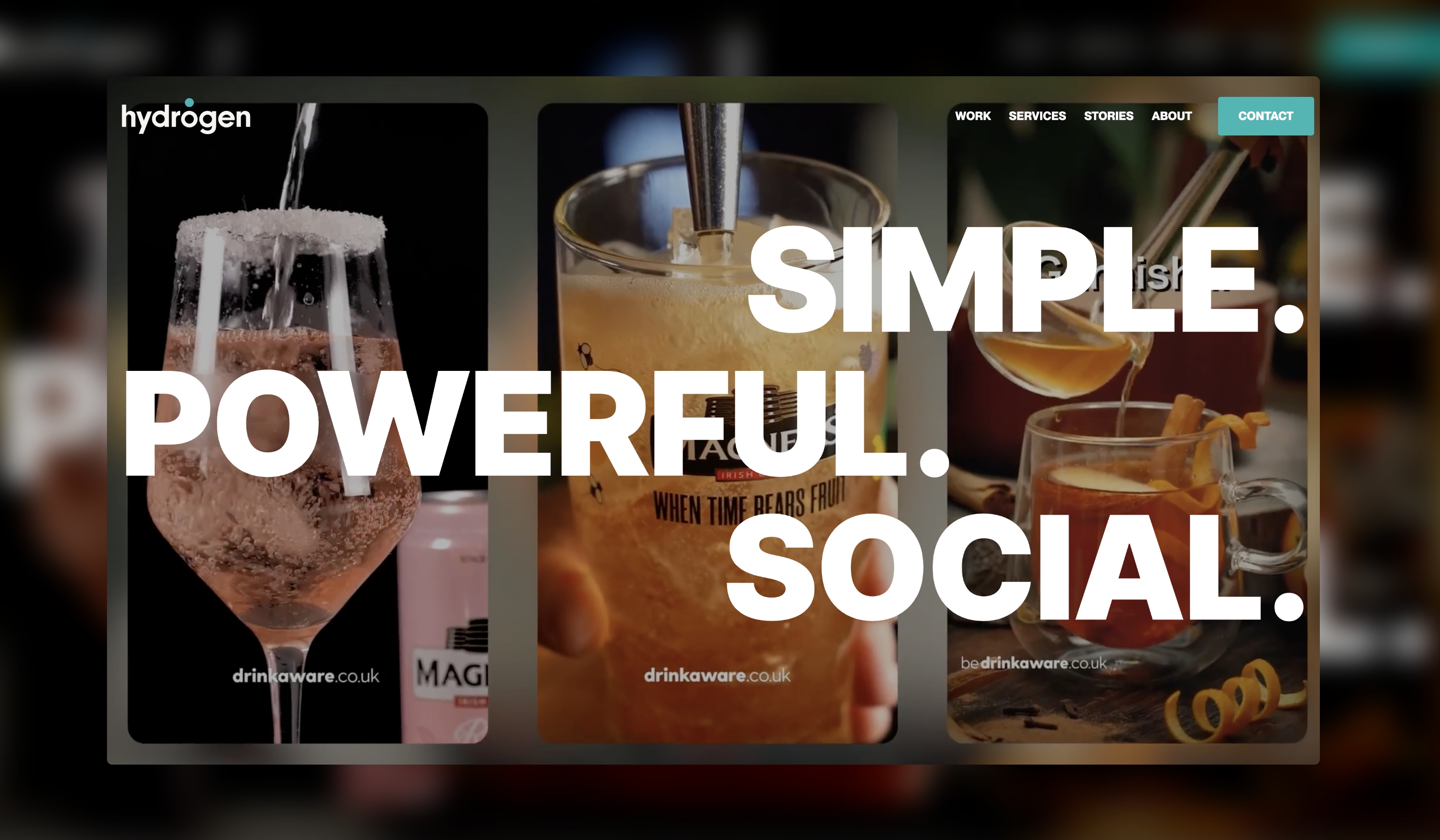 Web design team conducting a project review